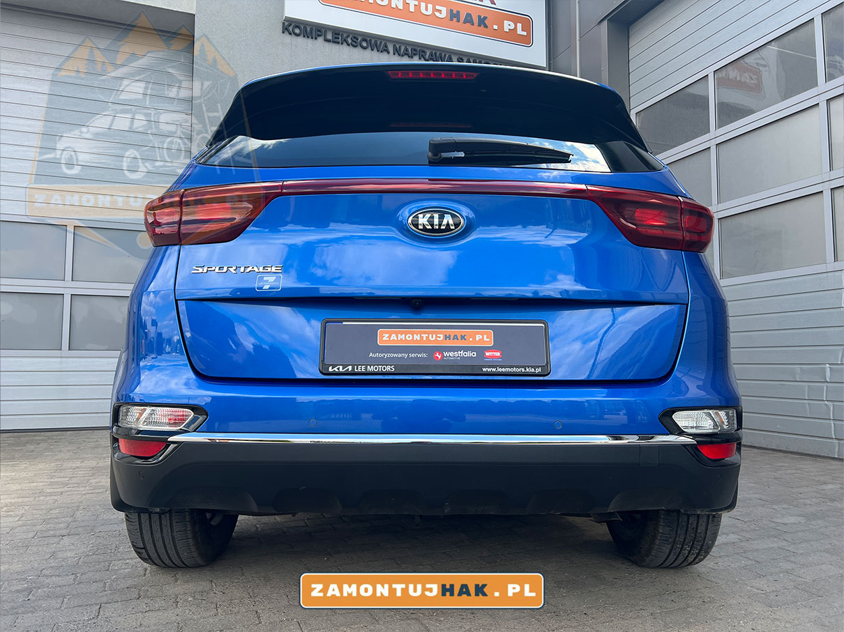 montaż haka poznań kia sportage